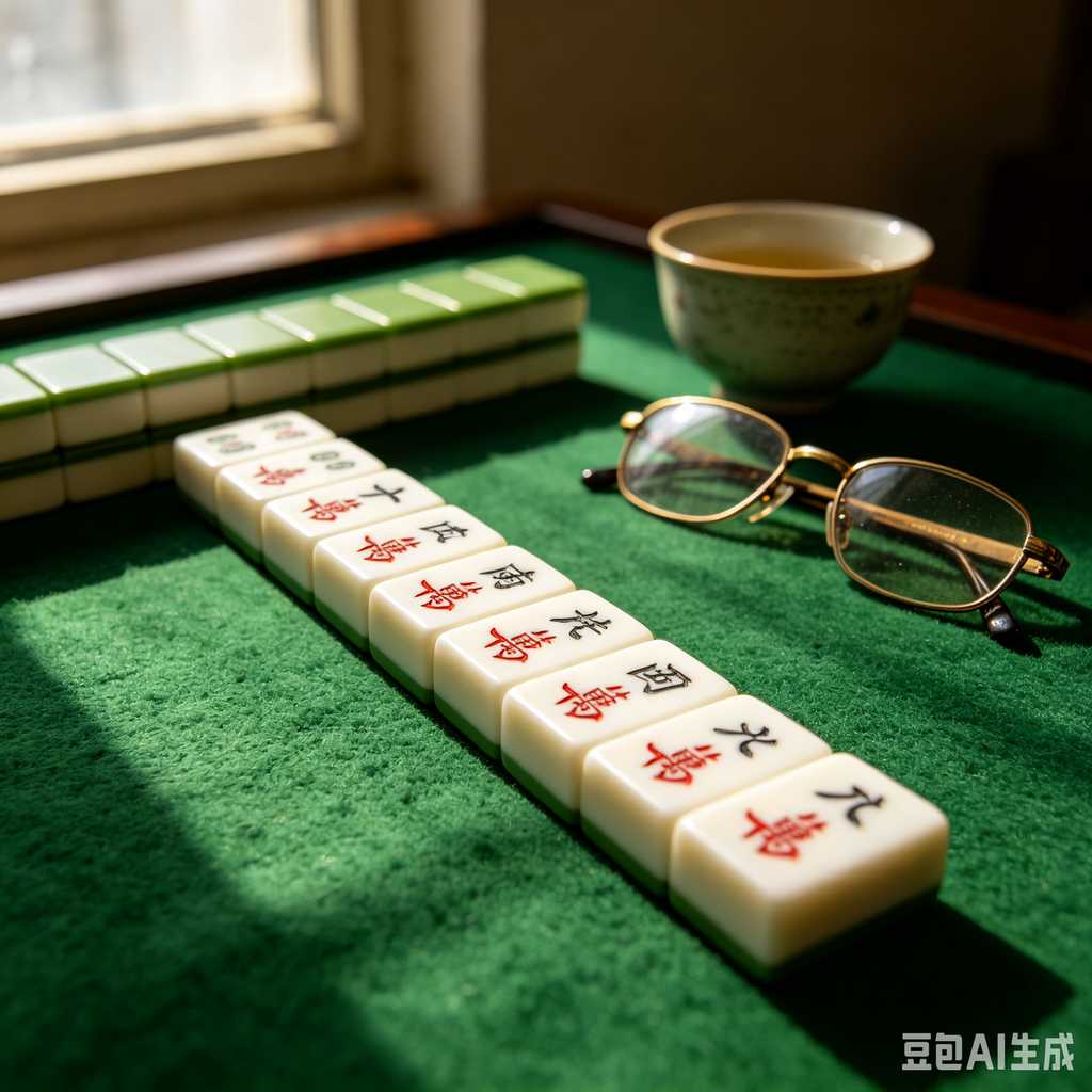 large print mahjong set
